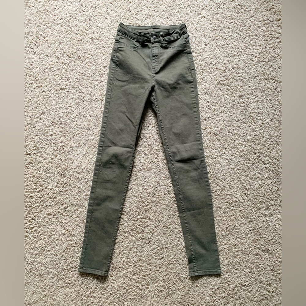 Divided high waisted skinny jeans